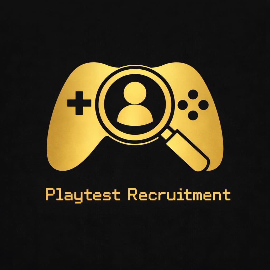 Playtest Recruitment logo